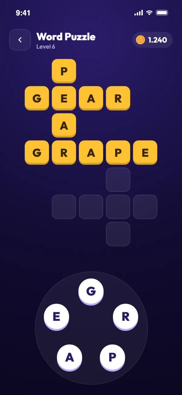 QuizBU: Connect letters, solve the grid